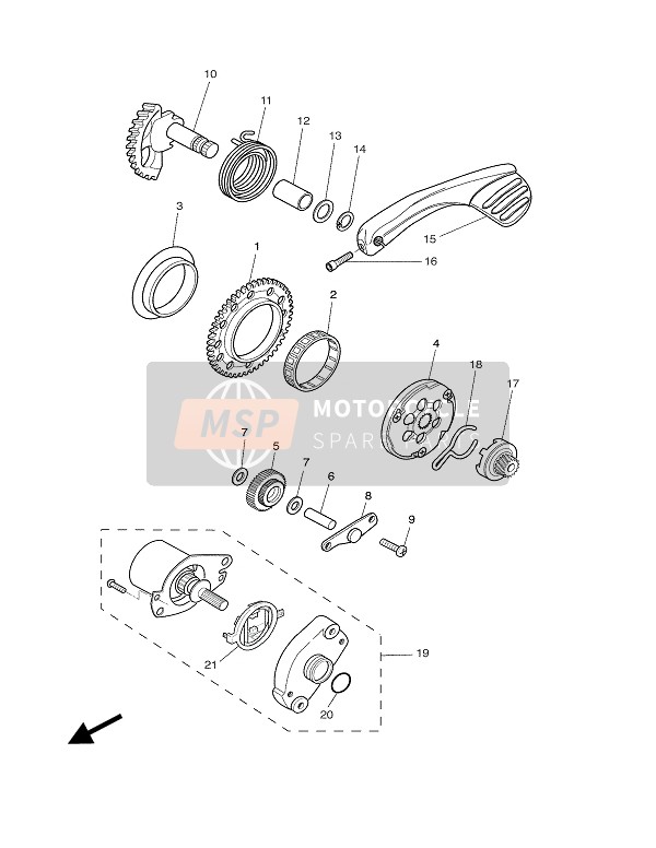 Yamaha YH50 WHY 2002 Inicio para un 2002 Yamaha YH50 WHY